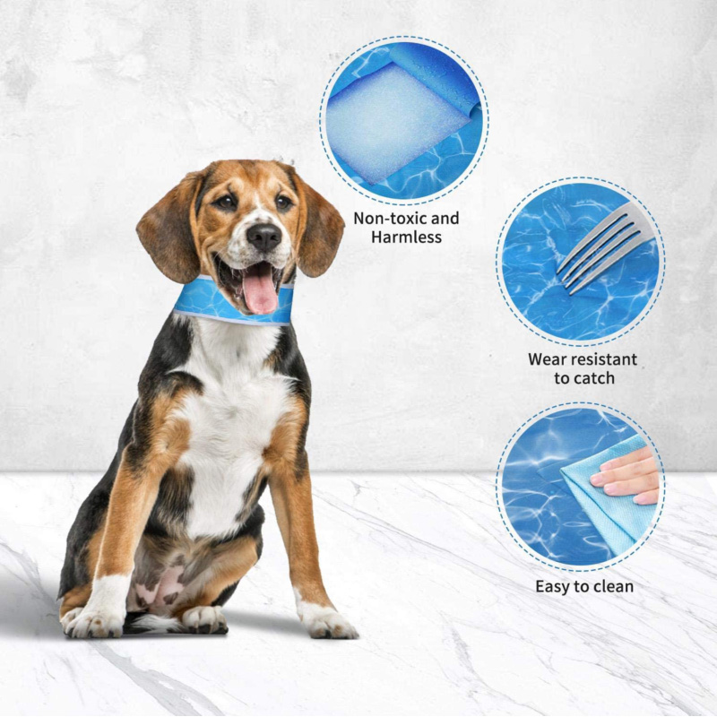 Pet cooling vest in summer